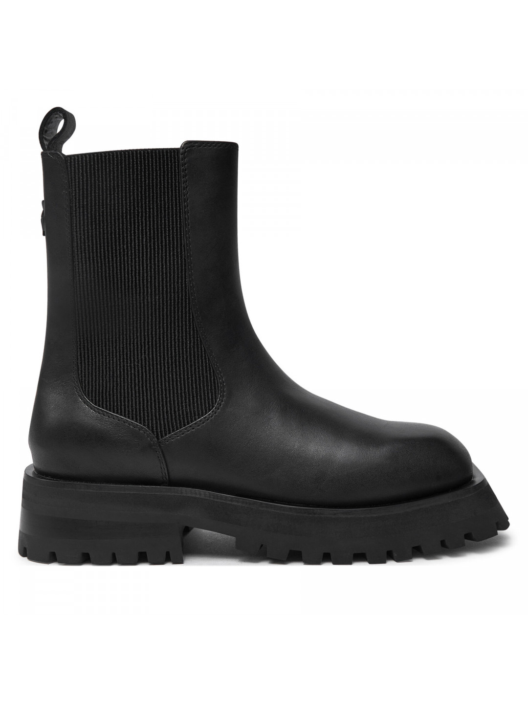 Kotníková obuv s elastickým prvkem DKNY Rianne Chelsea K3471540 Černá